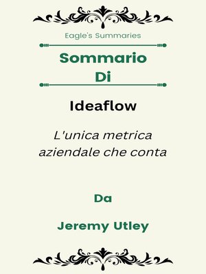 cover image of Sommario Di Ideaflow